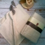 TaiUan Boni Checkered Low Twist Air Towels Set of 3