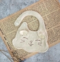 One-piece bib of naughty mouse