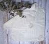 Set of 2 Four-Layer Cheesecloth Swaddles with Dragon Gold Print